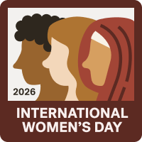 International Women's Day 2026 badge