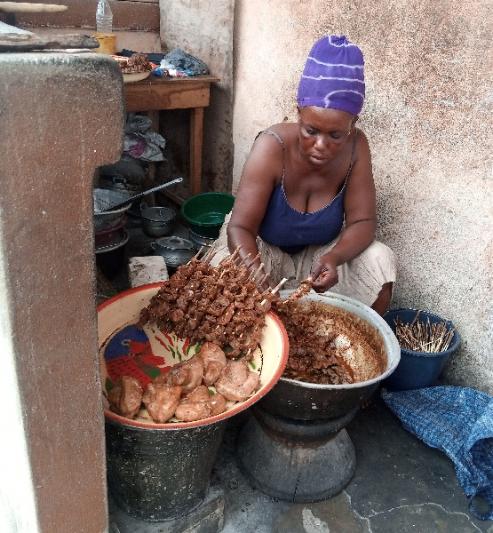 Akpene, Togo - Food Production/Sales
