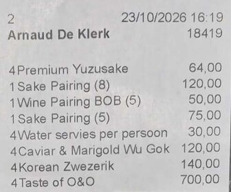 Restaurant O&O (Sint Willebrord), mijn bezoek op 24 oktober 2026, foto 4 van 42